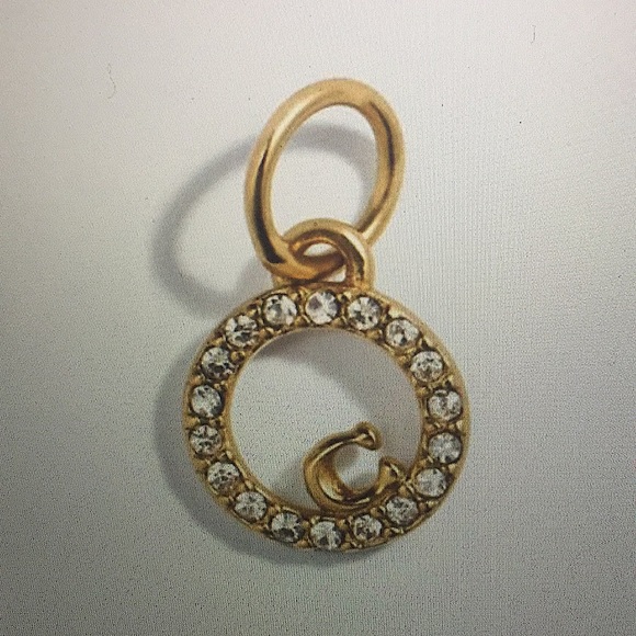 COACH COLLECTIBLE ETERNITY CIRCLE PAVE CHARM (NWT) - Picture 2 of 8